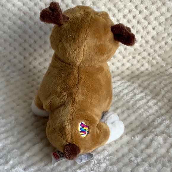 Ganz Webkinz Brown and White Bulldog Stuffed Animal dog puppy - Picture 4 of 10